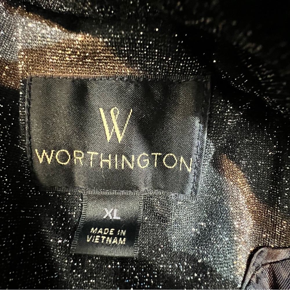 Worthington Sparkly Women’s Blazer - Picture 2 of 12